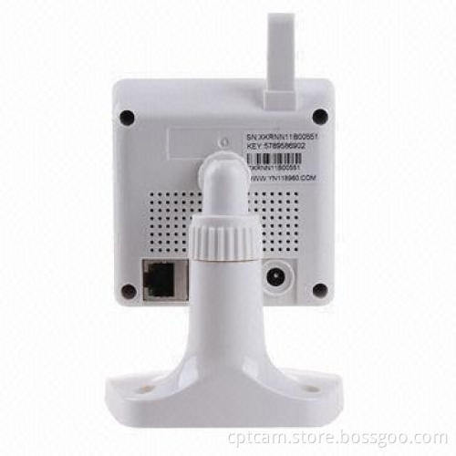 Wireless IP Camera, H264, 300K Pixels/IR Vision/Plug-and-play/Built-in Mic/Speaker/32GB TF Card Slot
